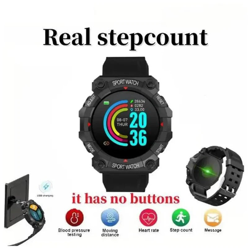 Relógio Inteligente Homens e Mulheres Bluetooth Smartwatch IP68