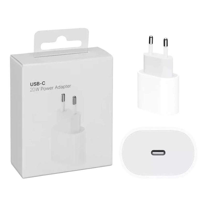 Kit Carregador De iPhone Fonte com Cabo Carregamento Rápido 1m PD 20w TOP