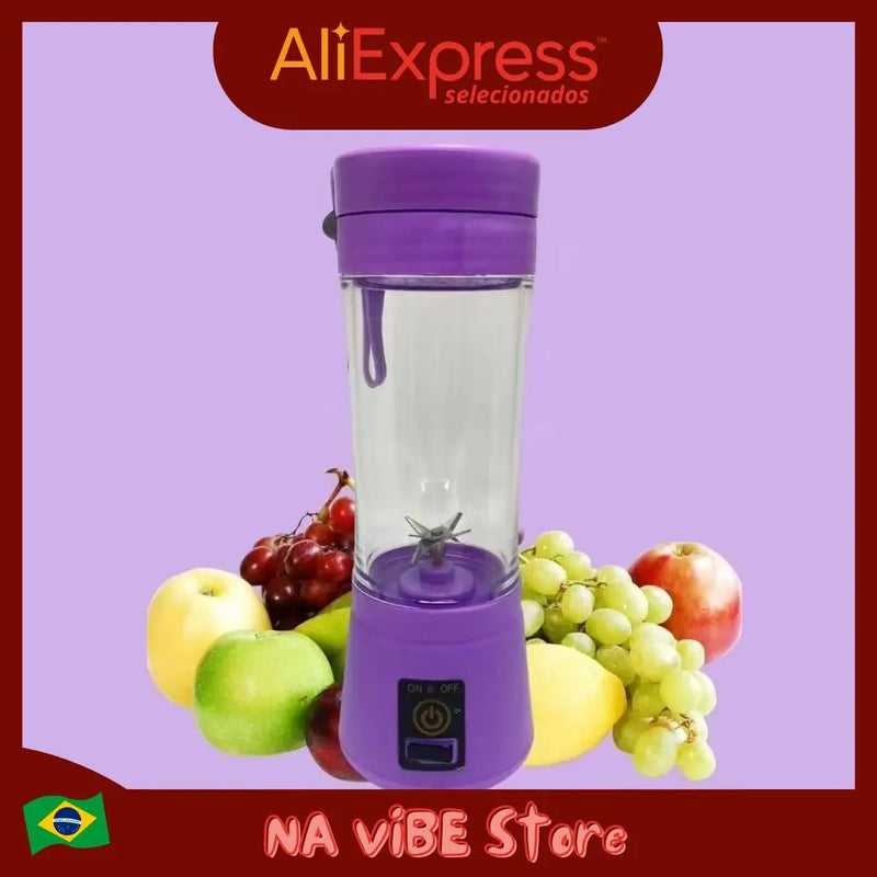 380ml recarregável 6 lâminas portátil shake take mini liquidificador poderoso ideal para smoothies e bebidas fáceis e saudáveis