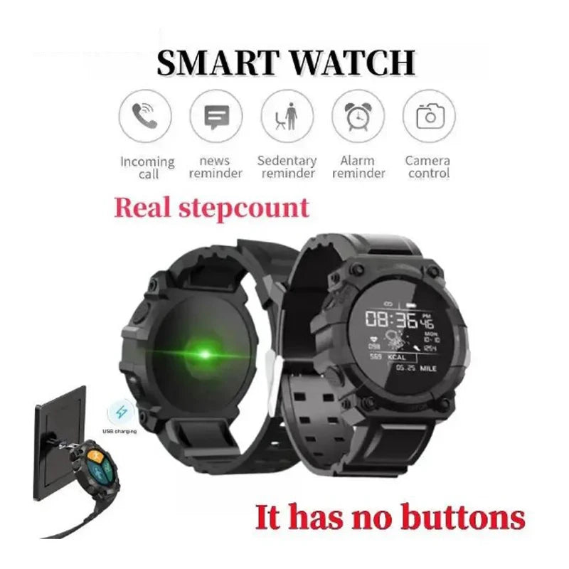 Relógio Inteligente Homens e Mulheres Bluetooth Smartwatch IP68