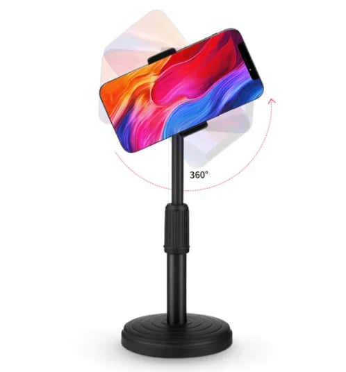 NEVERDIE STORE - Suporte Para Celular De Mesa Com Altura Ajustavel Angulo 360º Universal ENVIO RAPIDO PARA TODO O BRASIL