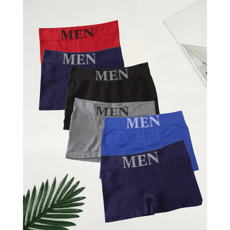 Kit 4 Microfiber Briefs Premium Seamless Men's Underwear