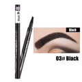 Waterproof Natural Eyebrow Pen Four-claw Eye Brow Tint Makeup three Colors Eyebrow Pencil Brown Black Grey Brush Cosmetics