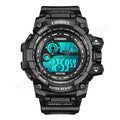 Waterproof Sport Men Watches 2024 Luxury Luminous  Silicone Strap Military Wristwatch Man Calendar LED Digital Male Watch Hombre