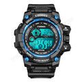 Waterproof Sport Men Watches 2024 Luxury Luminous  Silicone Strap Military Wristwatch Man Calendar LED Digital Male Watch Hombre